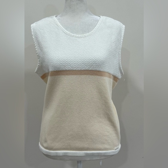 Blue Willi's Women's Knitted Top size XXL sleeveless Cotton - Picture 1 of 6